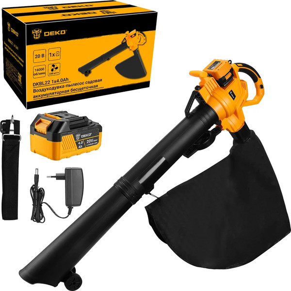 Воздуходувка аккумуляторная Deko DKBL22 / 063-4522