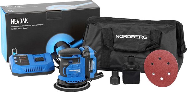 Эксцентриковая шлифовальная машина Nordberg NE436K - фото