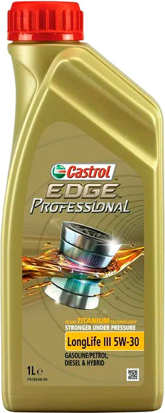Моторное масло Castrol Edge Professional 5W30 LLIII / 15F618 - фото