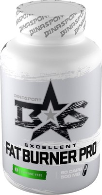 Жиросжигатель Binasport Экселент Фат Бернер Про без кофеина в капсулах - фото