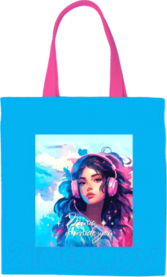 Сумка-шоппер Meshu Music / MS_59710 - фото