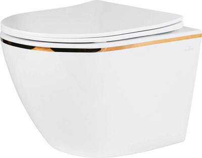 Унитаз подвесной с инсталляцией Roxen StounFix Dual Fresh 968096