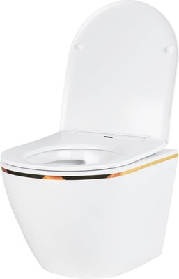 Унитаз подвесной с инсталляцией Roxen StounFix Dual Fresh 968096