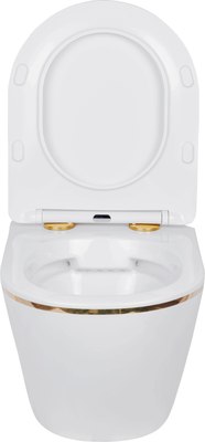 Унитаз подвесной с инсталляцией Roxen StounFix Dual Fresh 968096