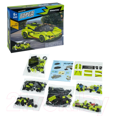 Конструктор Bondibon Город Машина / ВВ6492 