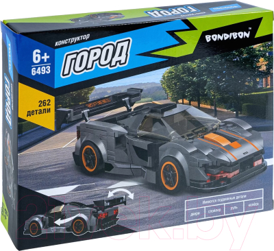 Конструктор Bondibon Город Машина / ВВ6493 - фото