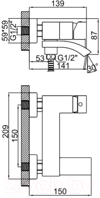 Смеситель Ledeme L73117