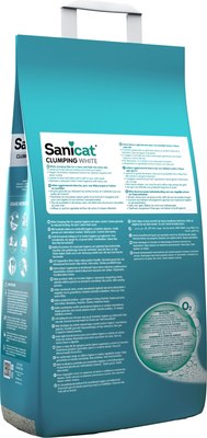 Наполнитель для туалета Sanicat Clumping White Cotton Fresh