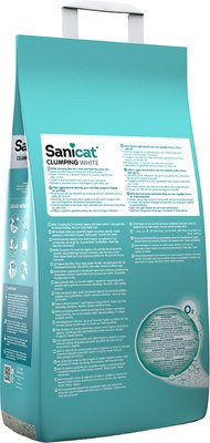Наполнитель для туалета Sanicat Clumping White Rose