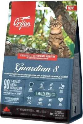 Сухой корм для кошек Orijen Guardian 8 Cat / 2203 - фото