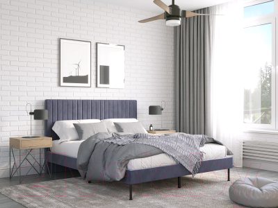 Полуторная кровать НК Мебель Novel 140x200 / 26011197