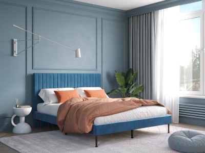 Двуспальная кровать НК Мебель Novel 160x200 / 26011196