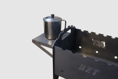 Мангал BZT Maxi с полкой