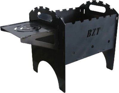 Мангал BZT Mini с полкой - фото