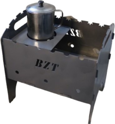 Мангал BZT Mini с полкой