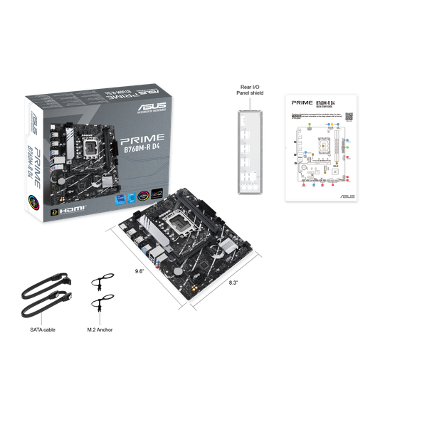 Материнская плата Asus Prime B760M-R D4