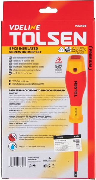 Набор отверток Tolsen TTV32408