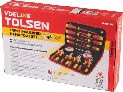Универсальный набор инструментов Tolsen TTV80114 