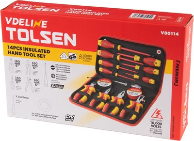 Универсальный набор инструментов Tolsen TTV80114 