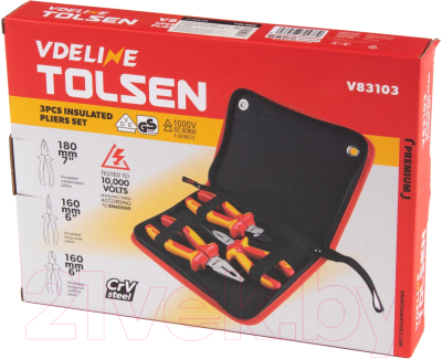 Набор губцевого инструмента Tolsen TTV83103 