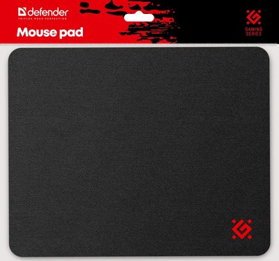 Коврик для мыши Defender Black One / 50016