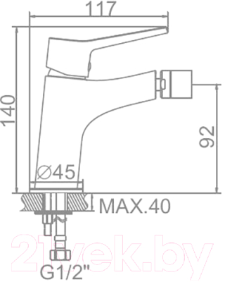 Смеситель Ledeme L5069