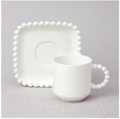 Чашка с блюдцем Lefard Pearl / 761-114