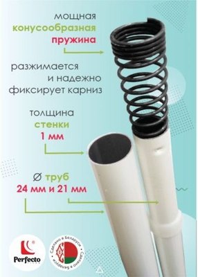 Карниз для ванны Perfecto Linea 36-001970