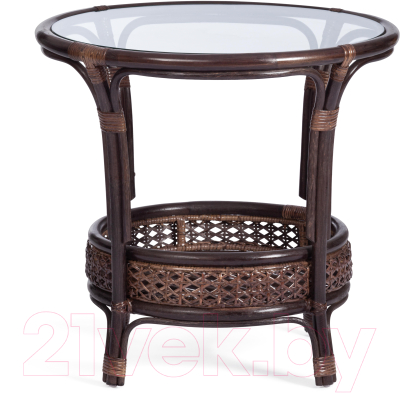 Комплект садовой мебели Tetchair Pelangi 02/15 4 кресла с подушками (грецкий орех)