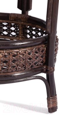 Комплект садовой мебели Tetchair Pelangi 02/15 4 кресла с подушками (грецкий орех)