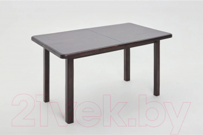 Обеденный стол Белдревизделие Бертран 120-160x70x75 дубовый (венге)