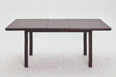 Обеденный стол Белдревизделие Бертран 120-160x70x75 дубовый (венге)