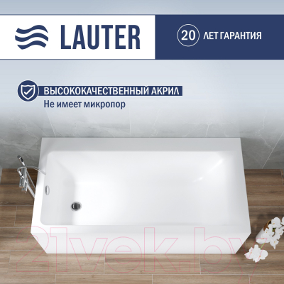 Ванна акриловая Lauter Seraphina 160x80 / 2112160L