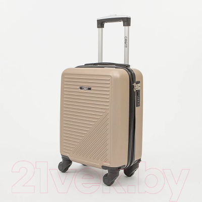 Чемодан на колесах Grott 340-619/3-18GLD