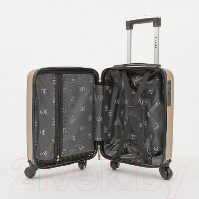 Чемодан на колесах Grott 340-619/3-18GLD