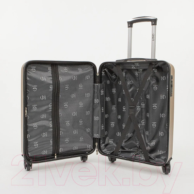 Чемодан на колесах Grott 340-619/3-20GLD