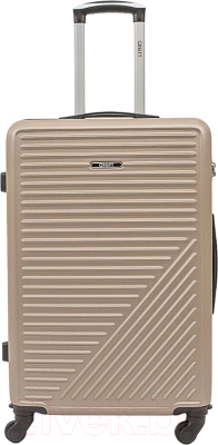 Чемодан на колесах Grott 340-619/3-24GLD - фото