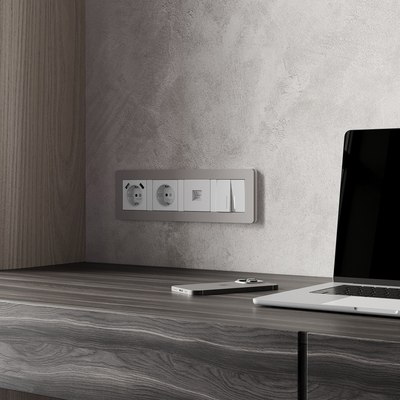 Рамка для выключателей и розеток Werkel Split W0043067