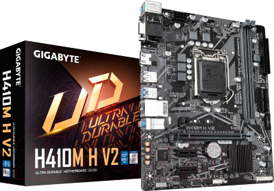 Материнская плата Gigabyte H410M H V2 2.0