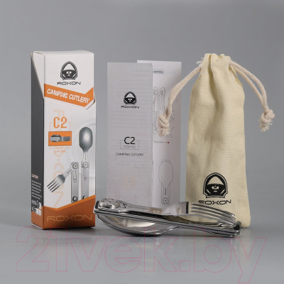 Набор столовых приборов походных Roxon C2