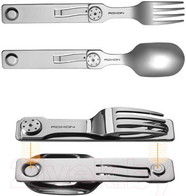 Набор столовых приборов походных Roxon C2