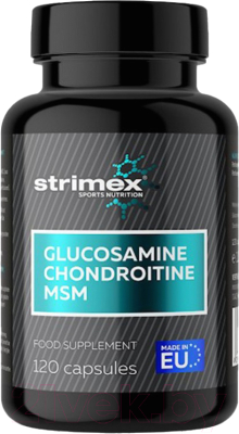 Хондропротектор Strimex Glucosamine Chondroitine MSM - фото