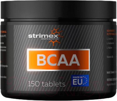 Аминокислоты BCAA Strimex 150 таблеток - фото