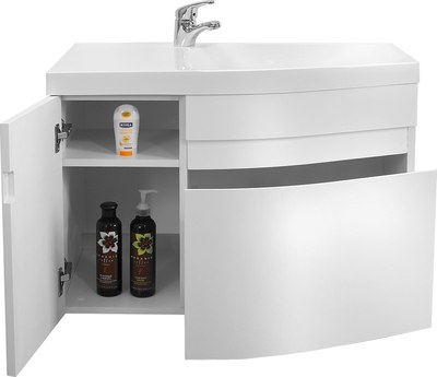 Тумба под умывальник Belux Токио НП 80-01 (1, белый глянцевый)