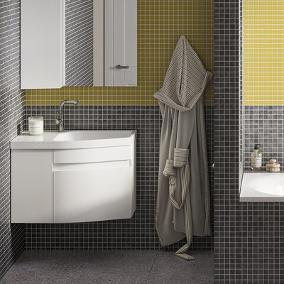 Тумба под умывальник Belux Токио НП 80-01 (1, белый глянцевый)