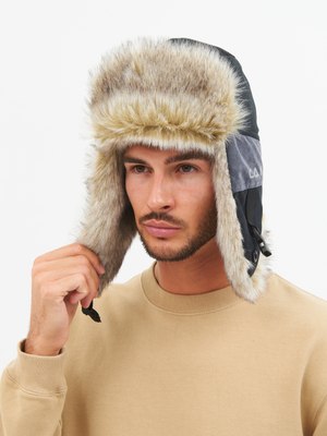 Шапка для охоты и рыбалки Huntsman Канада Серый/Черный Finlandia