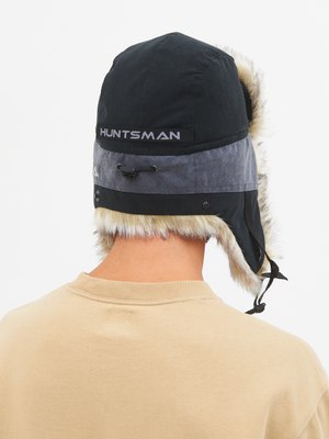 Шапка для охоты и рыбалки Huntsman Канада Серый/Черный Finlandia