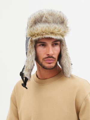 Шапка для охоты и рыбалки Huntsman Канада Серый/Черный Finlandia