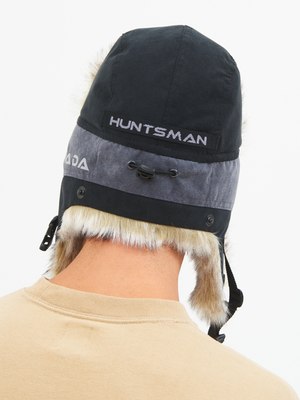 Шапка для охоты и рыбалки Huntsman Канада Серый/Черный Finlandia