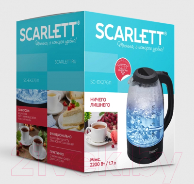 Электрочайник Scarlett SC-EK27G11
